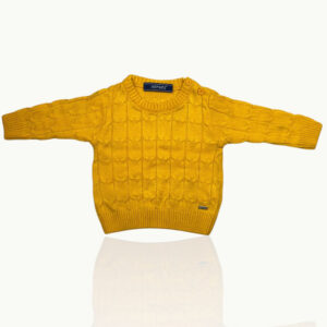 Apus Elegant Cable Knit Baby Sweater