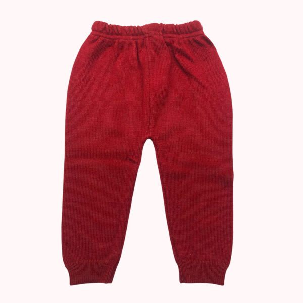Pretty Baby Heart Jacquard Sweater with Pajama - Image 2