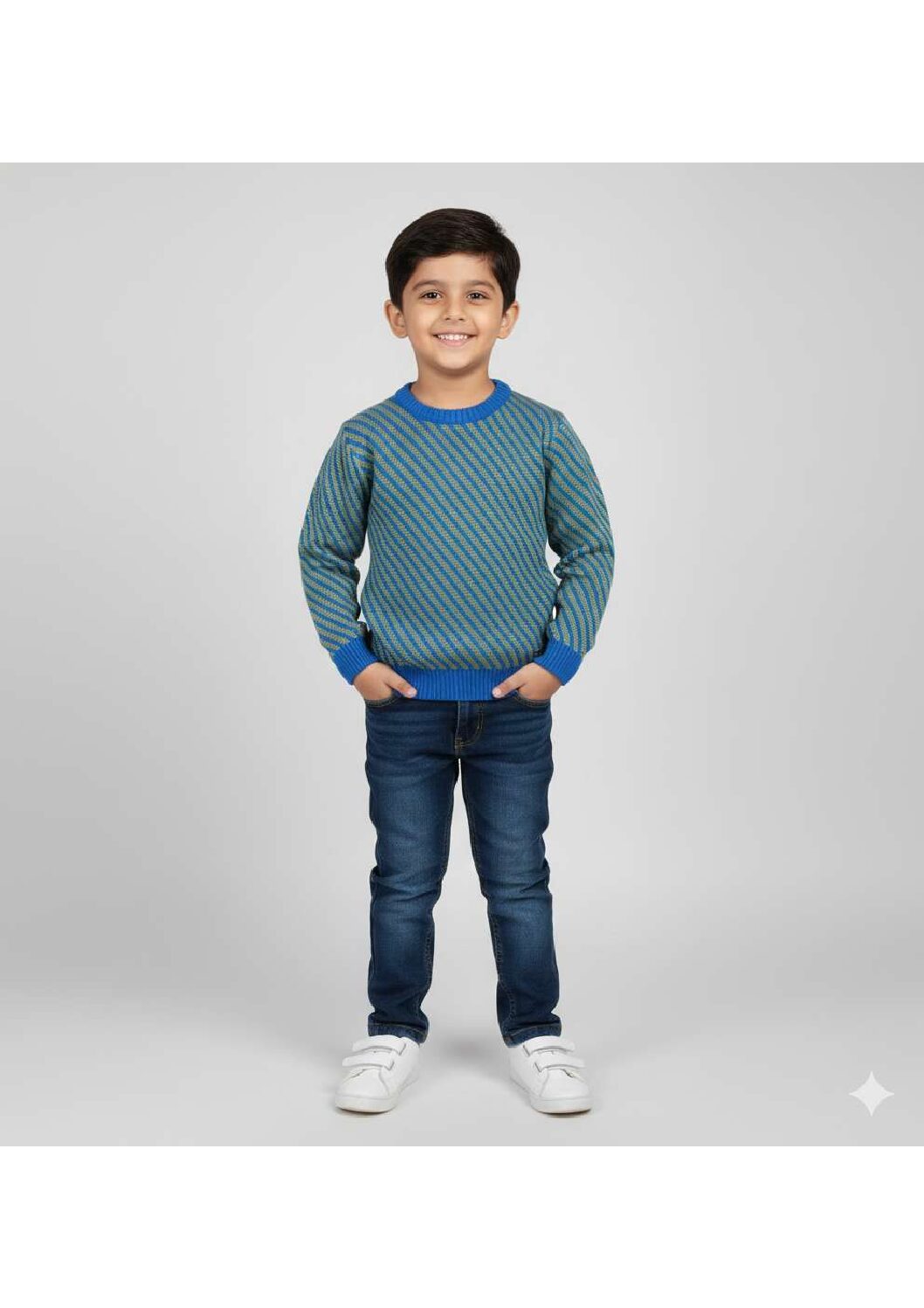 Apus comfy boys jacquard sweater