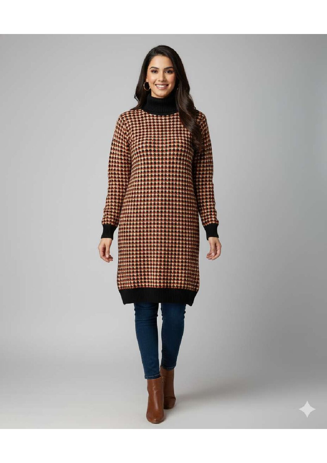 Women stylish charm long sweater