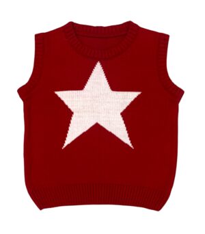 Boys Sleeveless Sweater