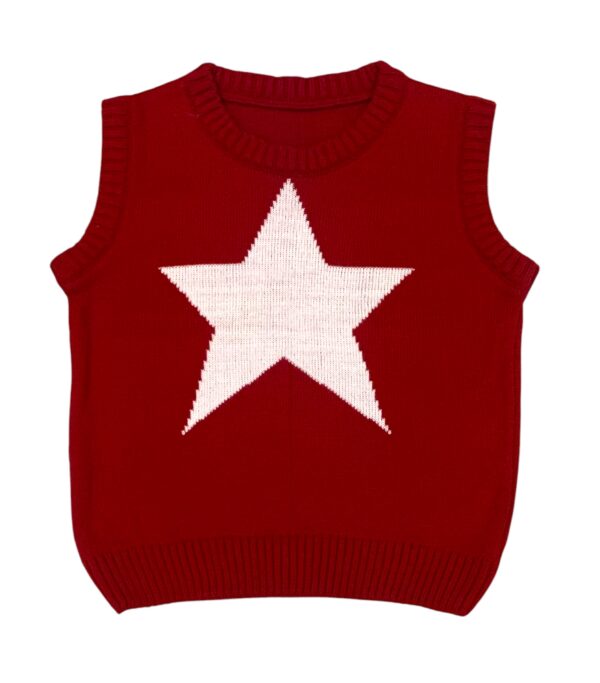 Boys Sleeveless Sweater