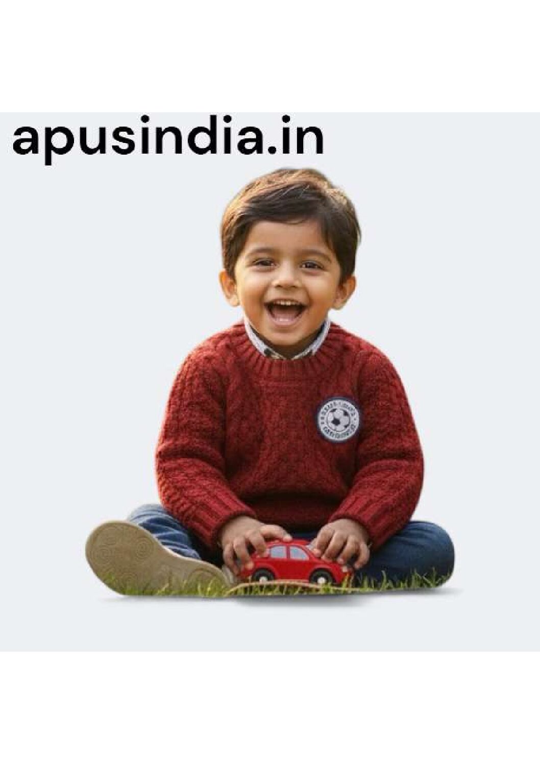 Apus Cutie baby all over mini cables sweater