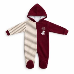 Apus baby one piece set with hoodie