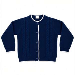 Girls front open button Cardigan